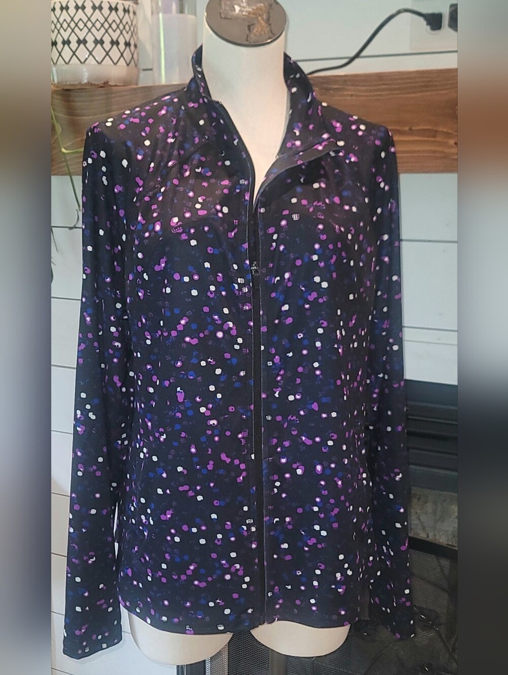 Exertek Lightweight Breathable Sweatshirt Zip Up Jacket Sz XL
